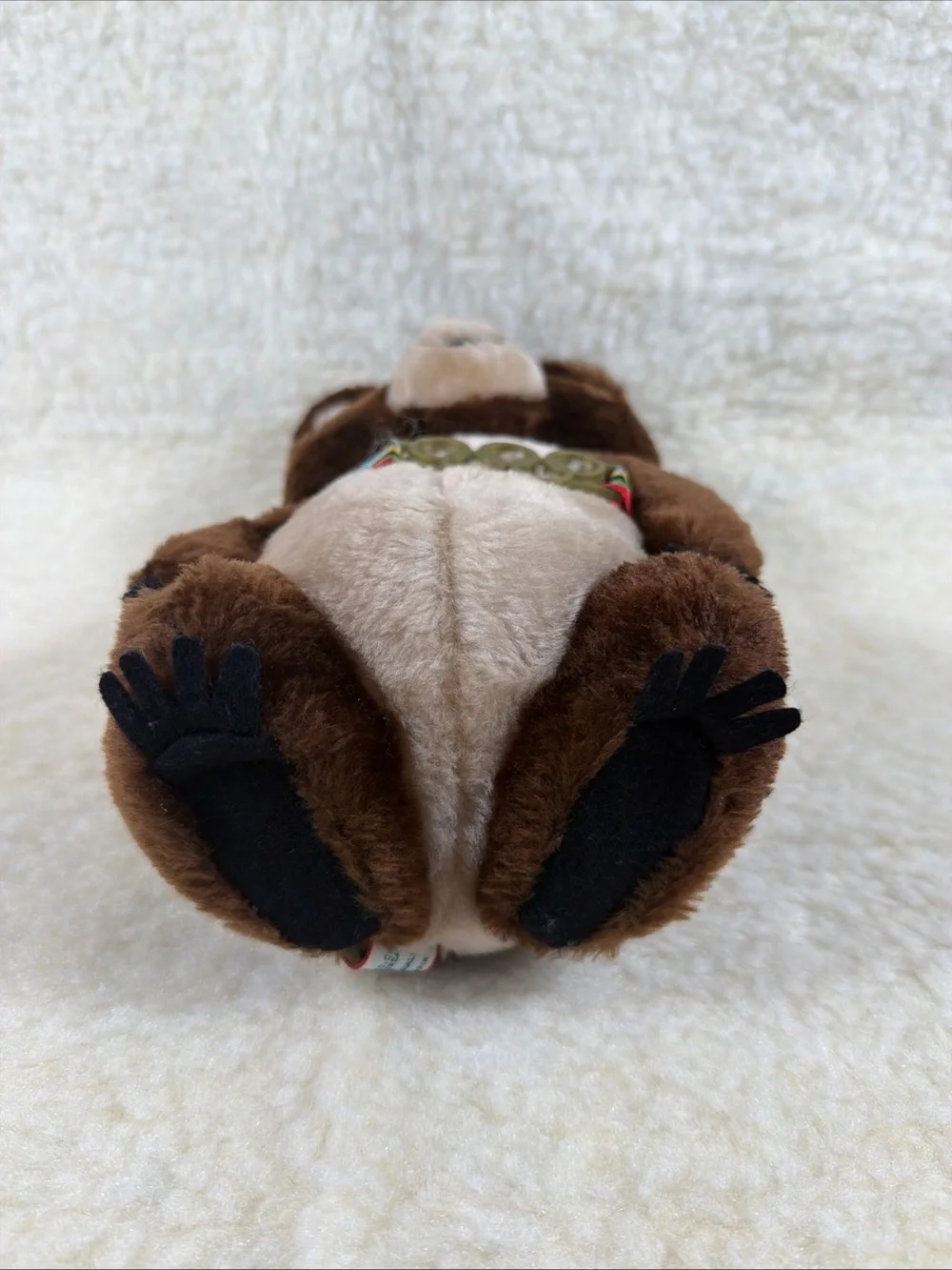 1980 Moscow Olympics Misha Bear Brown Plush